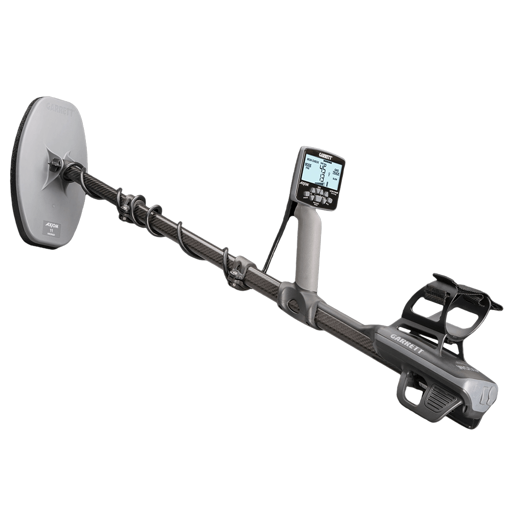 Garrett Axiom pulse-induction gold nugget metal detector