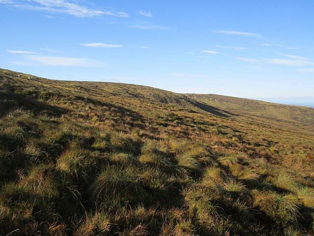 The Sperrin Mountains, Co. Tyrone, host to the Curraghinalt gold deposit and the Cavanacaw/Omagh mine.